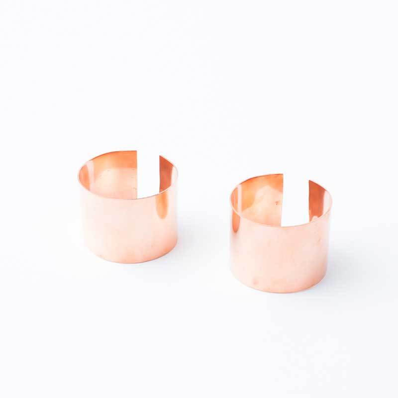 Uncommon James: Copper Napkin Rings