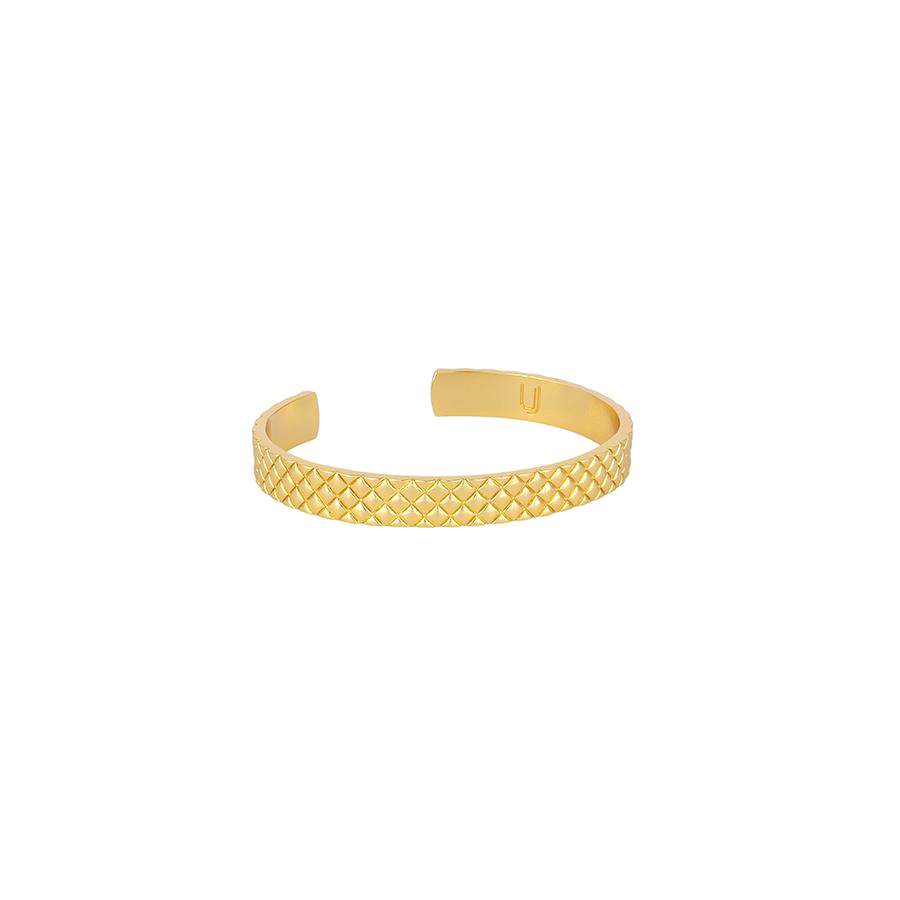 Uncommon James: Risk Taker Cuff Bracelet - Gold