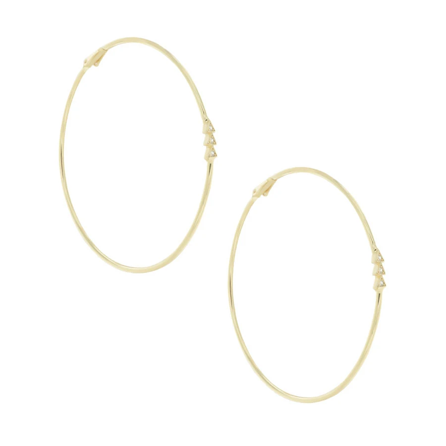Uncommon James: 5th Avenue Earrings - Gold