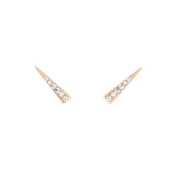 Uncommon James: 9th Ave Ear Climber Earrings - Gold