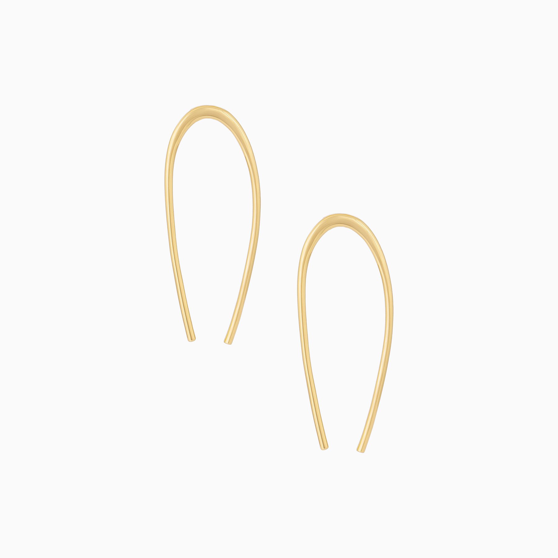 Uncommon James: Arco Earrings - Gold