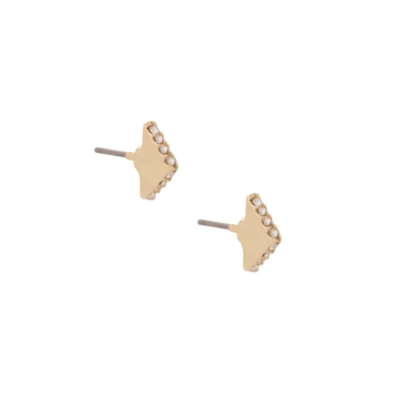 Uncommon James: Arrow Earrings - Gold