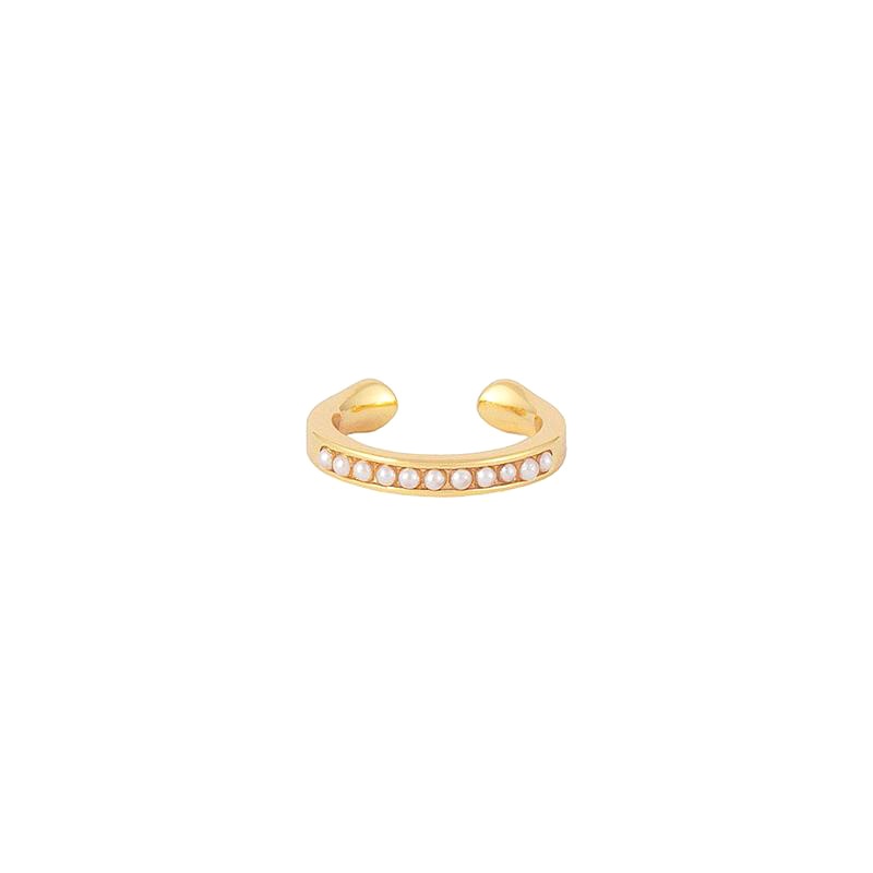 Uncommon James: Audrey Ear Cuff Earrings - Gold
