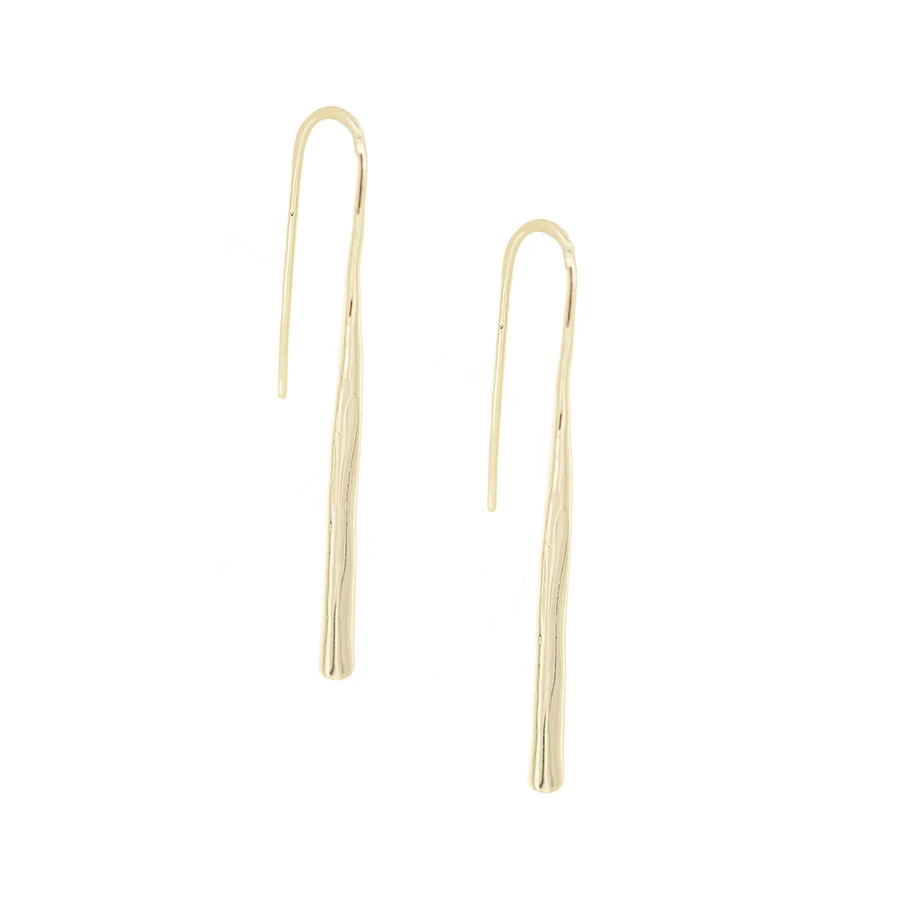 Uncommon James: Jersey Earrings - Gold