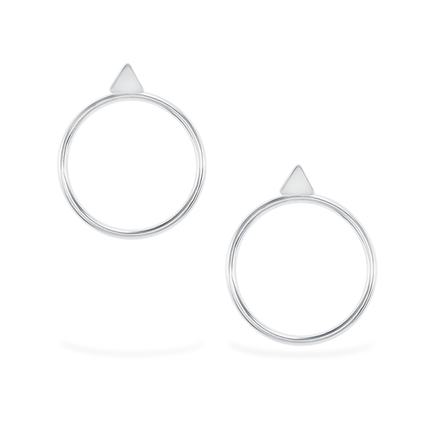 Uncommon James: Little Flirt Earrings - Silver