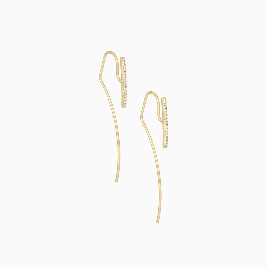 Uncommon James: Make Your Mark Earrings - Gold