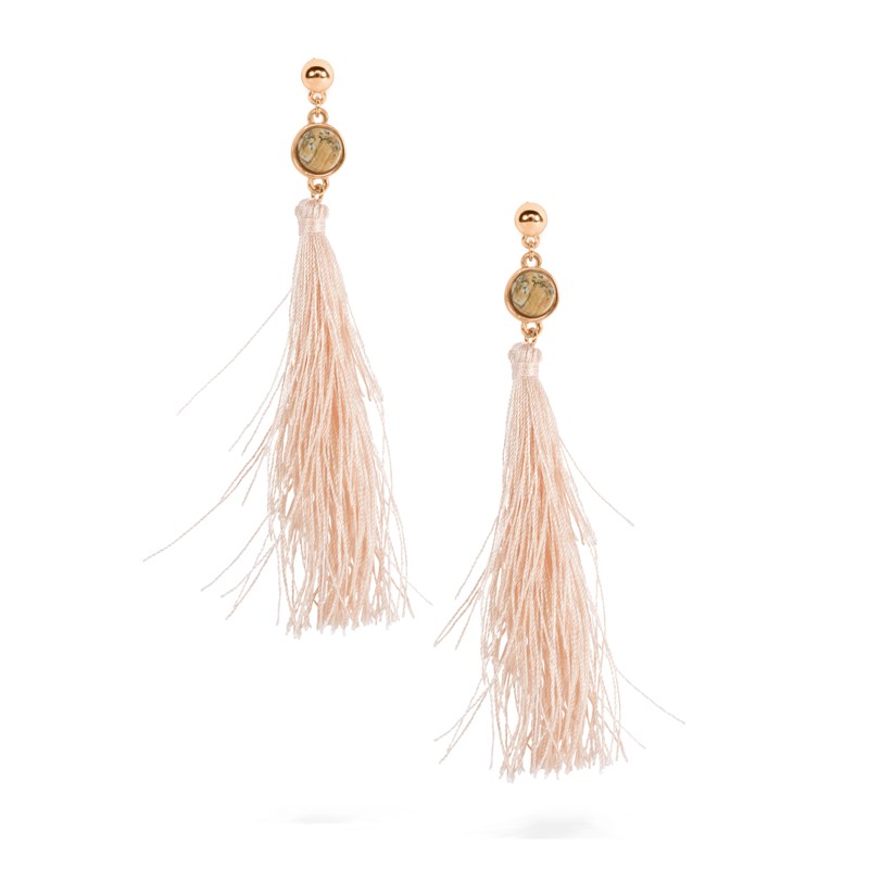Uncommon James: Strawberry Fields Earrings - Rose Gold