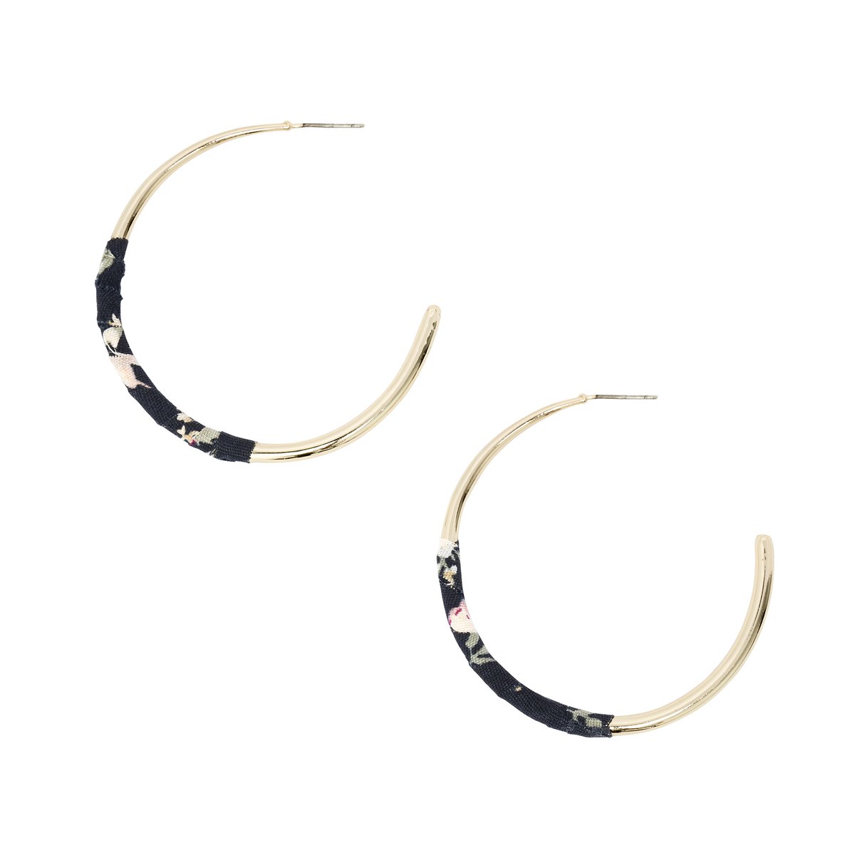 Uncommon James: Womanzier Earrings - Gold/Black