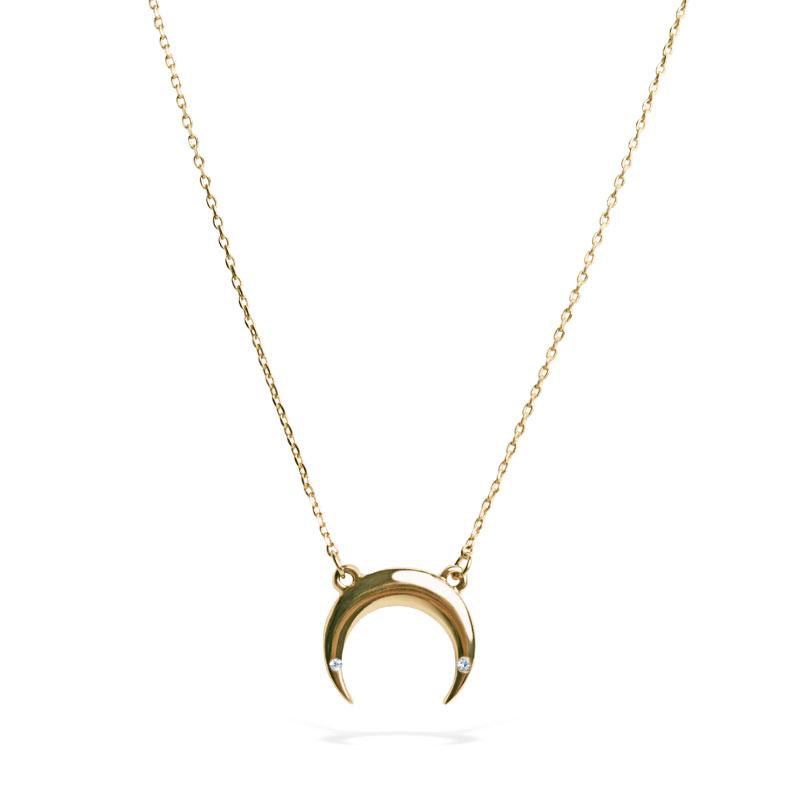 Uncommon James: Crescent Necklace - Gold