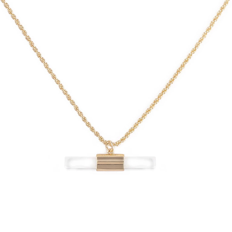 Uncommon James: Crystal Necklace - Gold