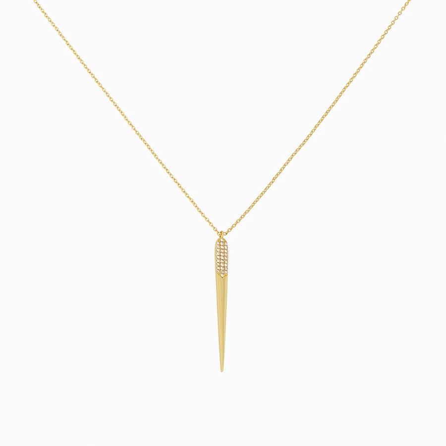 Uncommon James: Dagger to the Heart Necklace - Gold