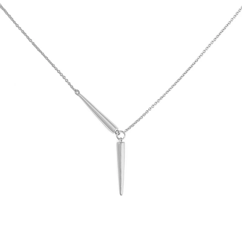 Uncommon James: Dos Necklace - Silver