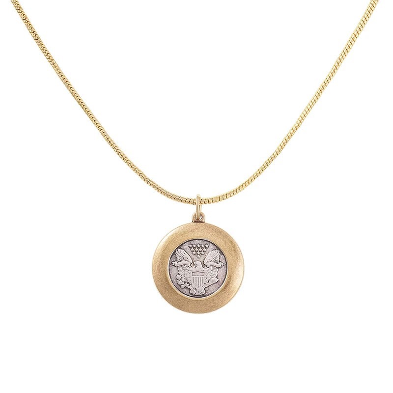 Uncommon James: Great Seal Necklace - Gold