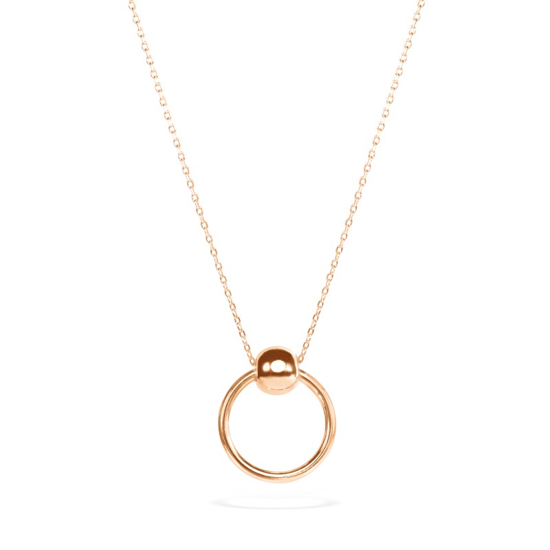 Uncommon James: Helix Necklace - Rose Gold