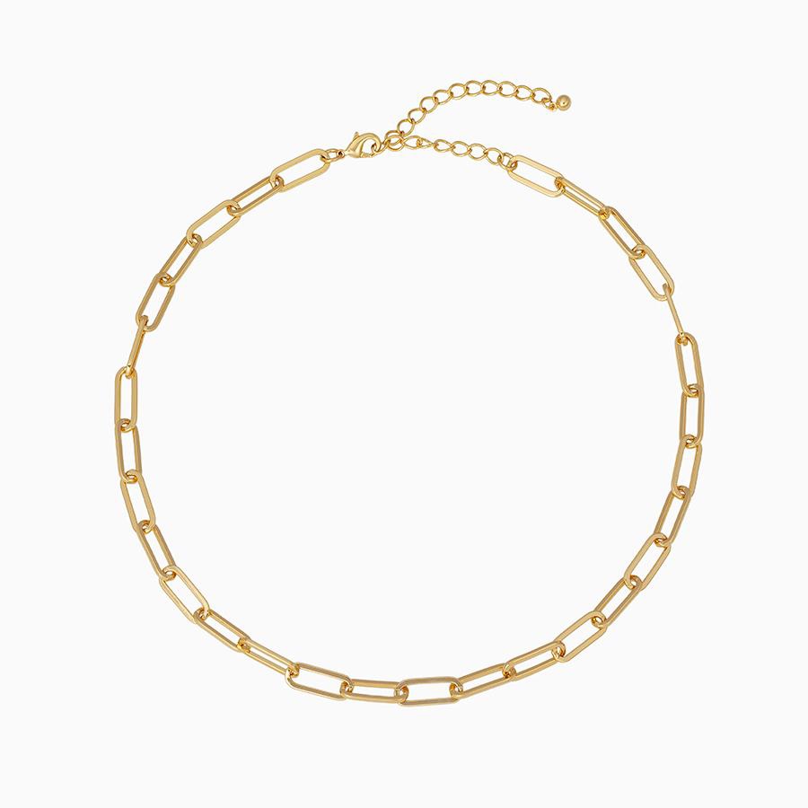 Uncommon James: Linked Up Necklace - Gold