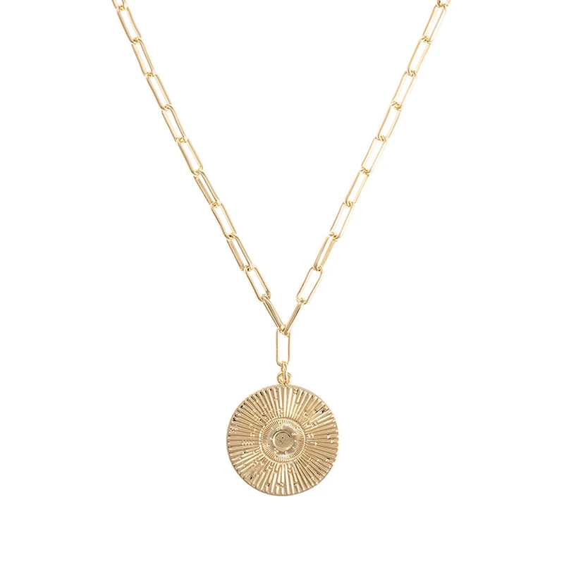 Uncommon James: Medallion Necklace - Gold