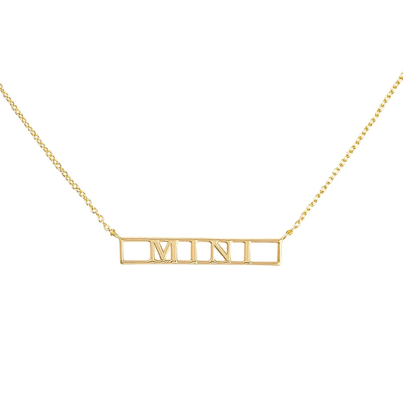 Uncommon James: Mini Necklace - Gold
