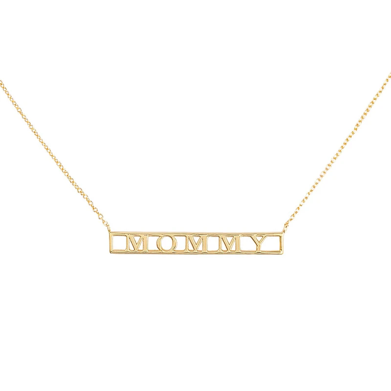 Uncommon James: Mommy Necklace - Gold