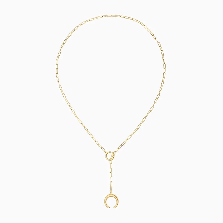 Uncommon James: Over The Moon Necklace - Gold