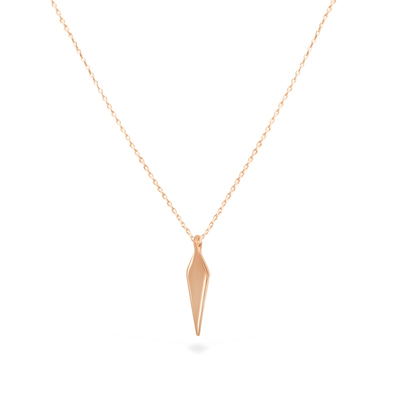 Uncommon James: To the Point Necklace - Rose Gold