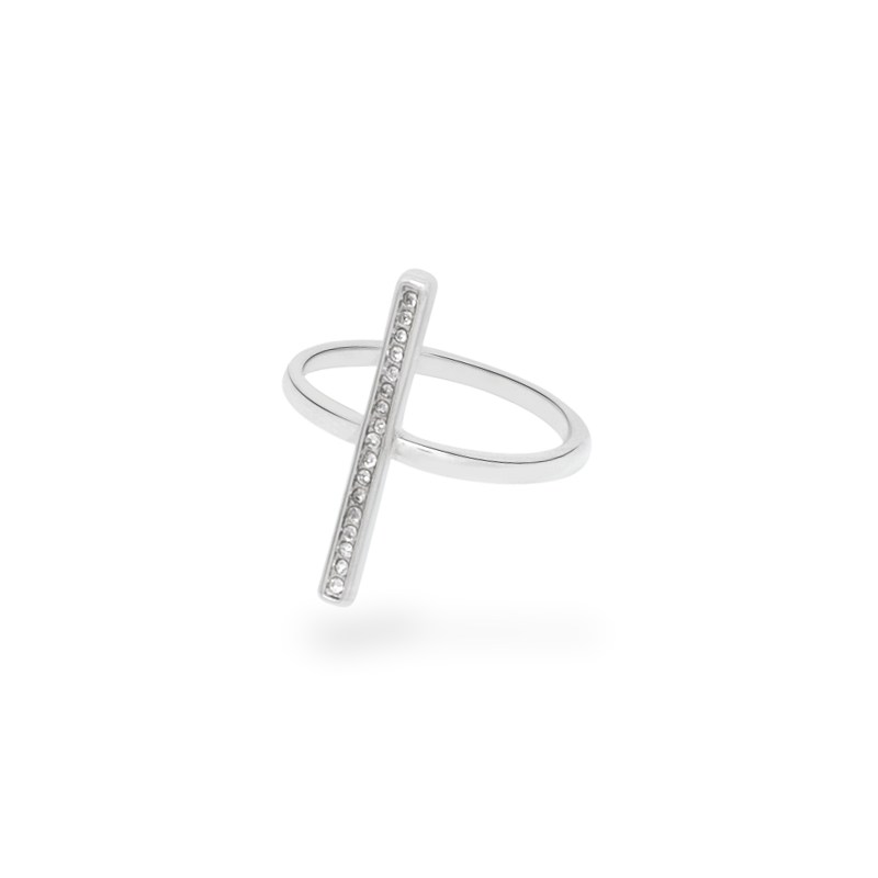 Uncommon James: Cross Me Ring - Silver