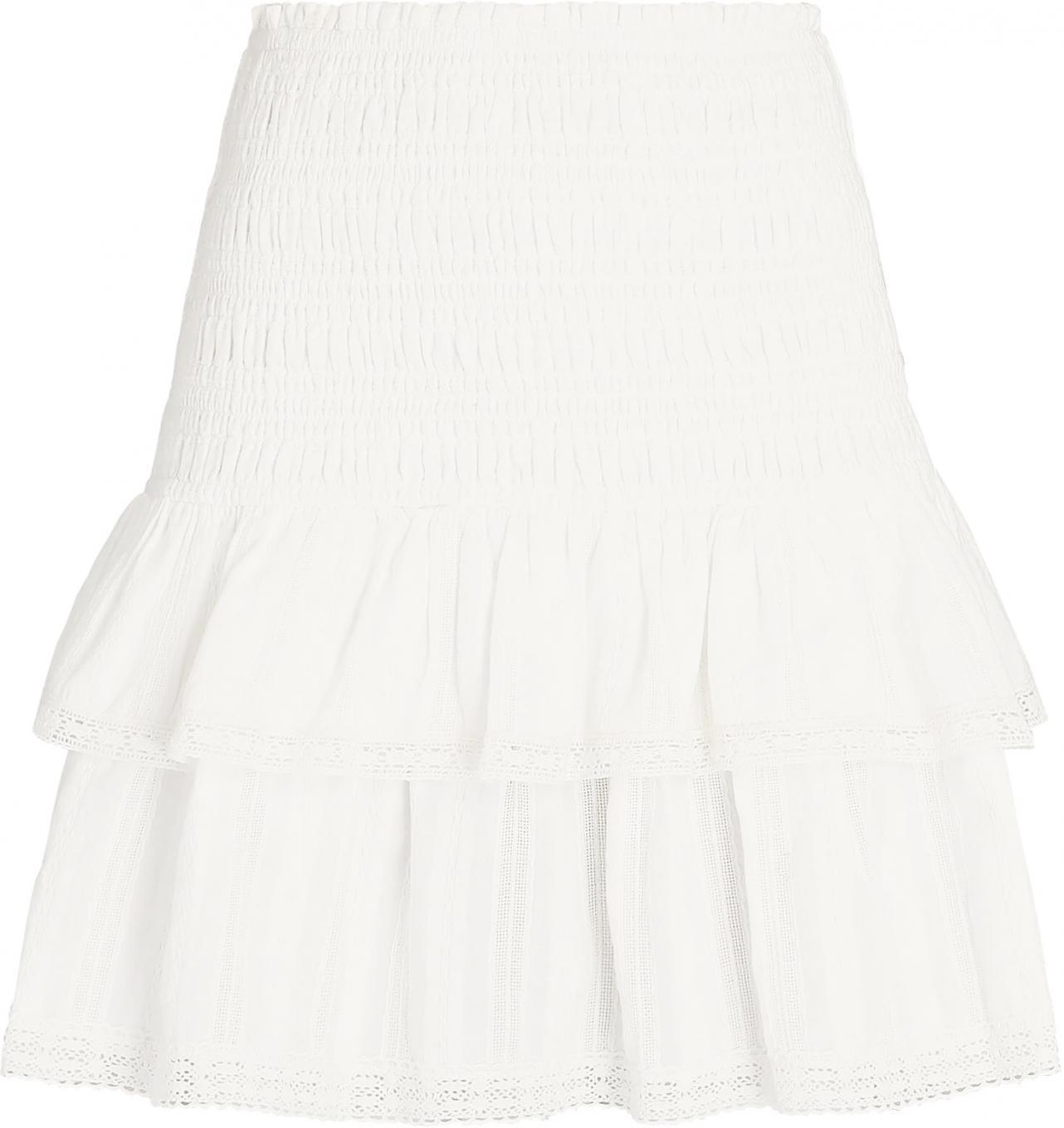 Rhonda Mini Skirt (White) - KristinDaily.org